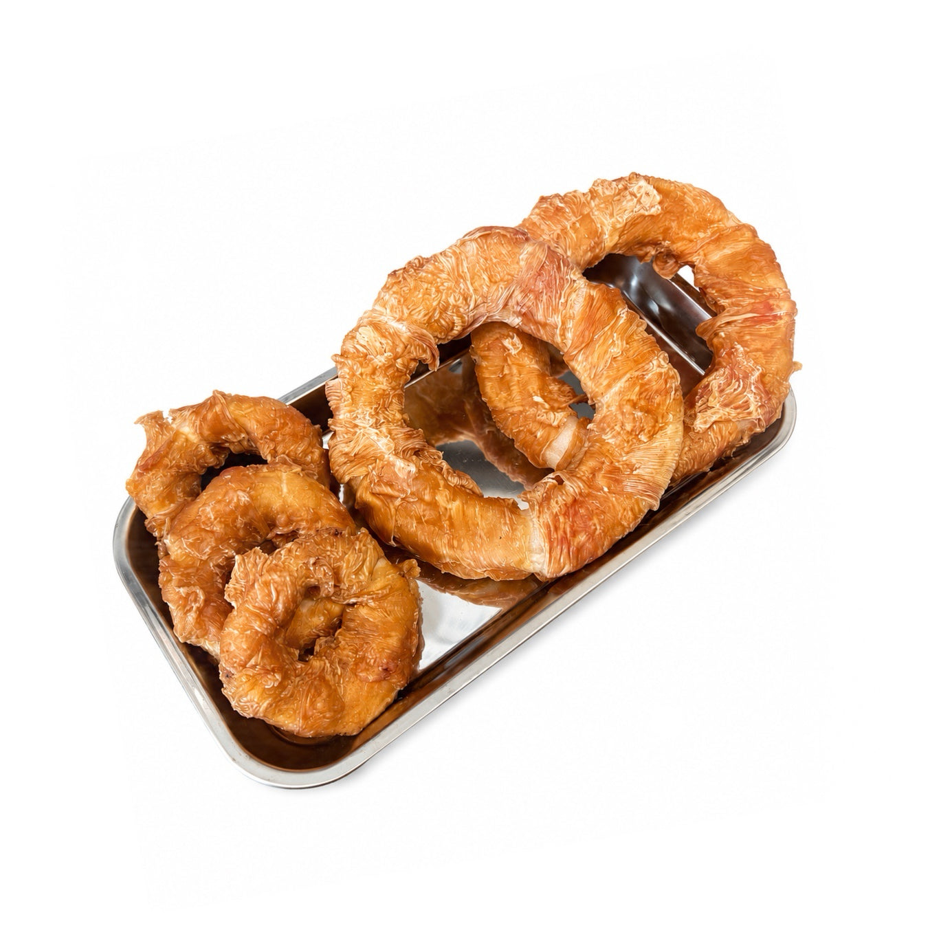 Chicken Breast Wrapped Rawhide Ring