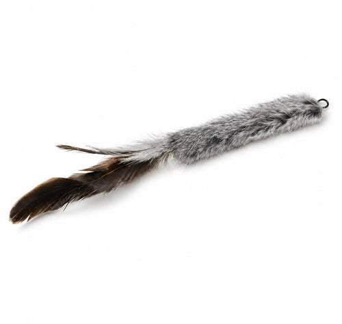 Bioline Natural Rabbit Fur with Feather